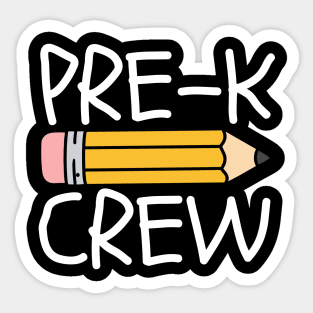 Pre-K Crew Sticker